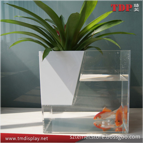 Manufacturer Custom Acrylic Fish Tank Aquariums, Acrylic Flower Vases, Desktop Acrylic Fish Aquariums